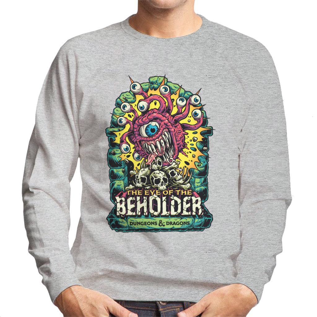 Dungeons & Dragons The Eye Of The Beholder Men's Sweatshirt-ALL + EVERY