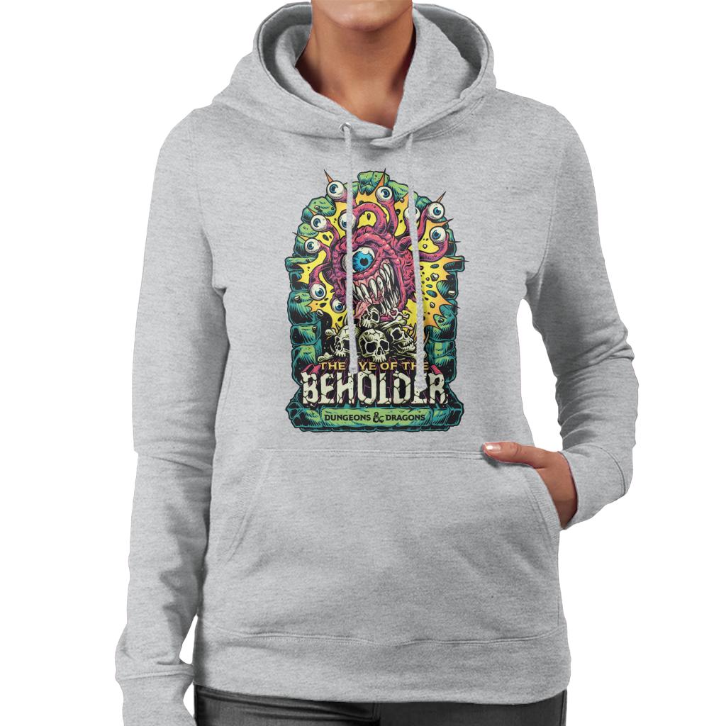 Dungeons & Dragons The Eye Of The Beholder Women's Hooded Sweatshirt-ALL + EVERY