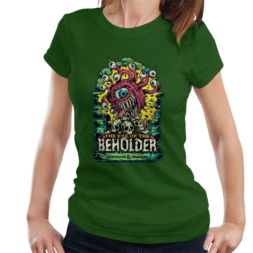 Dungeons & Dragons The Eye Of The Beholder Women's T-Shirt-ALL + EVERY