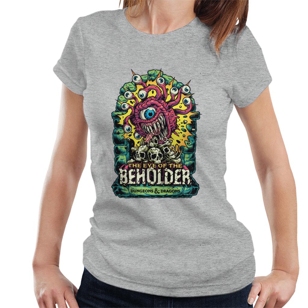 Dungeons & Dragons The Eye Of The Beholder Women's T-Shirt-ALL + EVERY