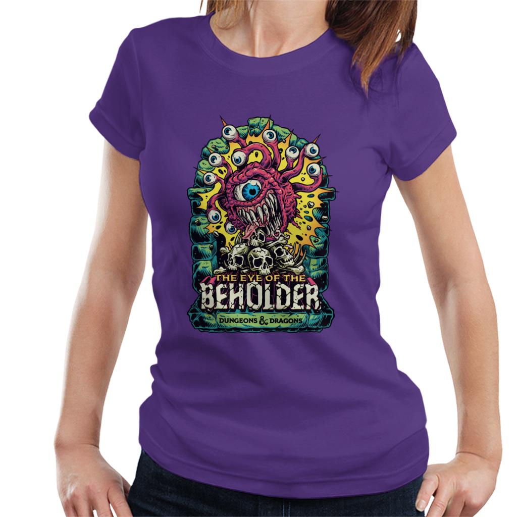 Dungeons & Dragons The Eye Of The Beholder Women's T-Shirt-ALL + EVERY