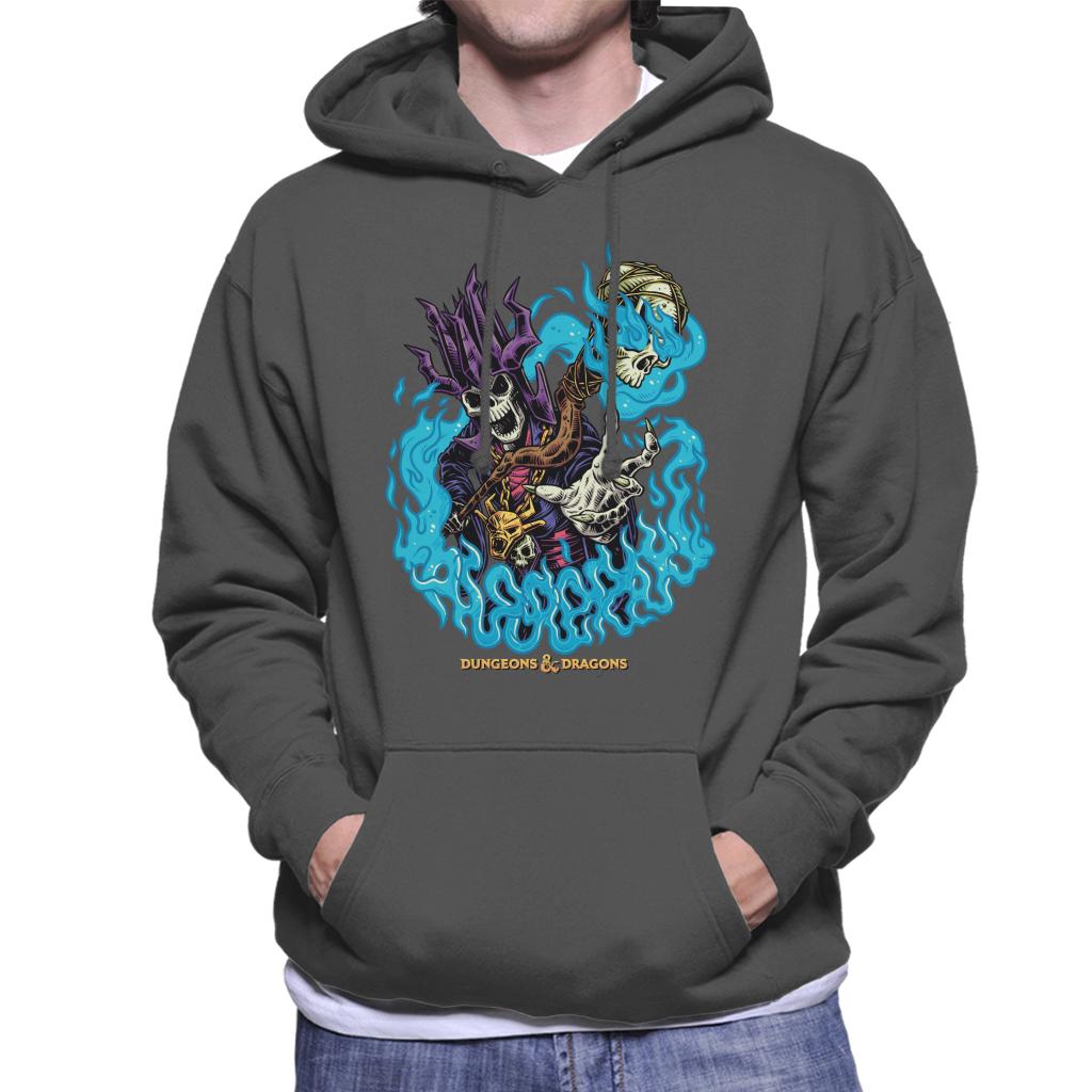 Dungeons & Dragons Demilich Skull Men's Hooded Sweatshirt-ALL + EVERY