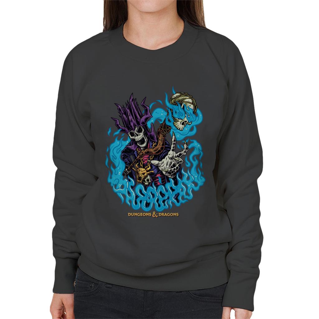 Dungeons & Dragons Demilich Skull Women's Sweatshirt-ALL + EVERY