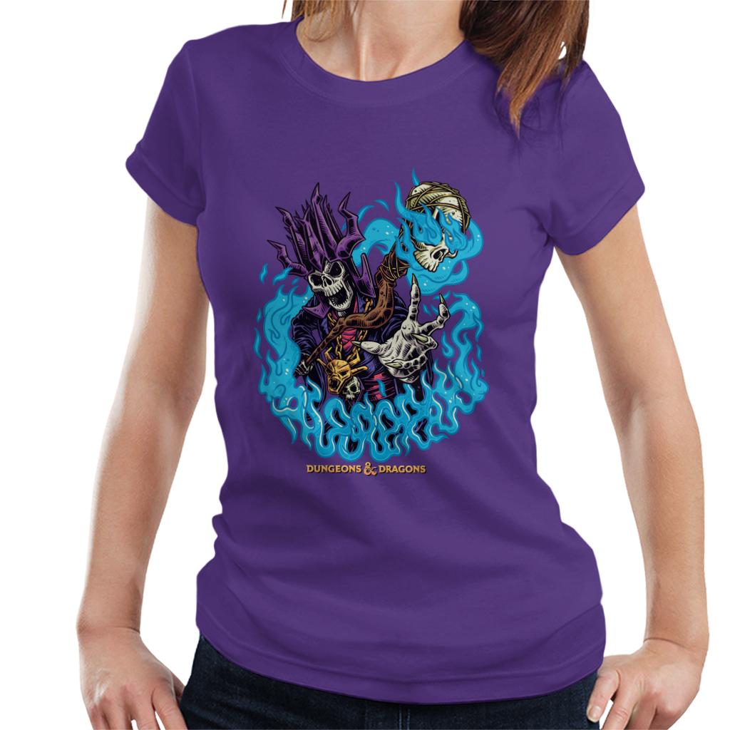 Dungeons & Dragons Demilich Skull Women's T-Shirt-ALL + EVERY