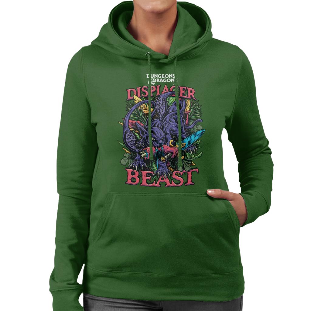 Dungeons & Dragons Displacer Beast Women's Hooded Sweatshirt-ALL + EVERY