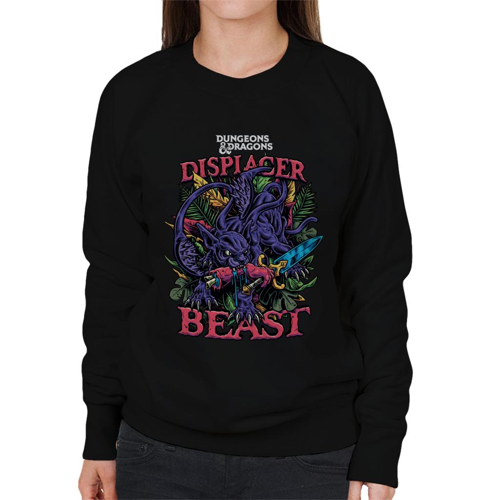 Dungeons & Dragons Displacer Beast Women's Sweatshirt-ALL + EVERY