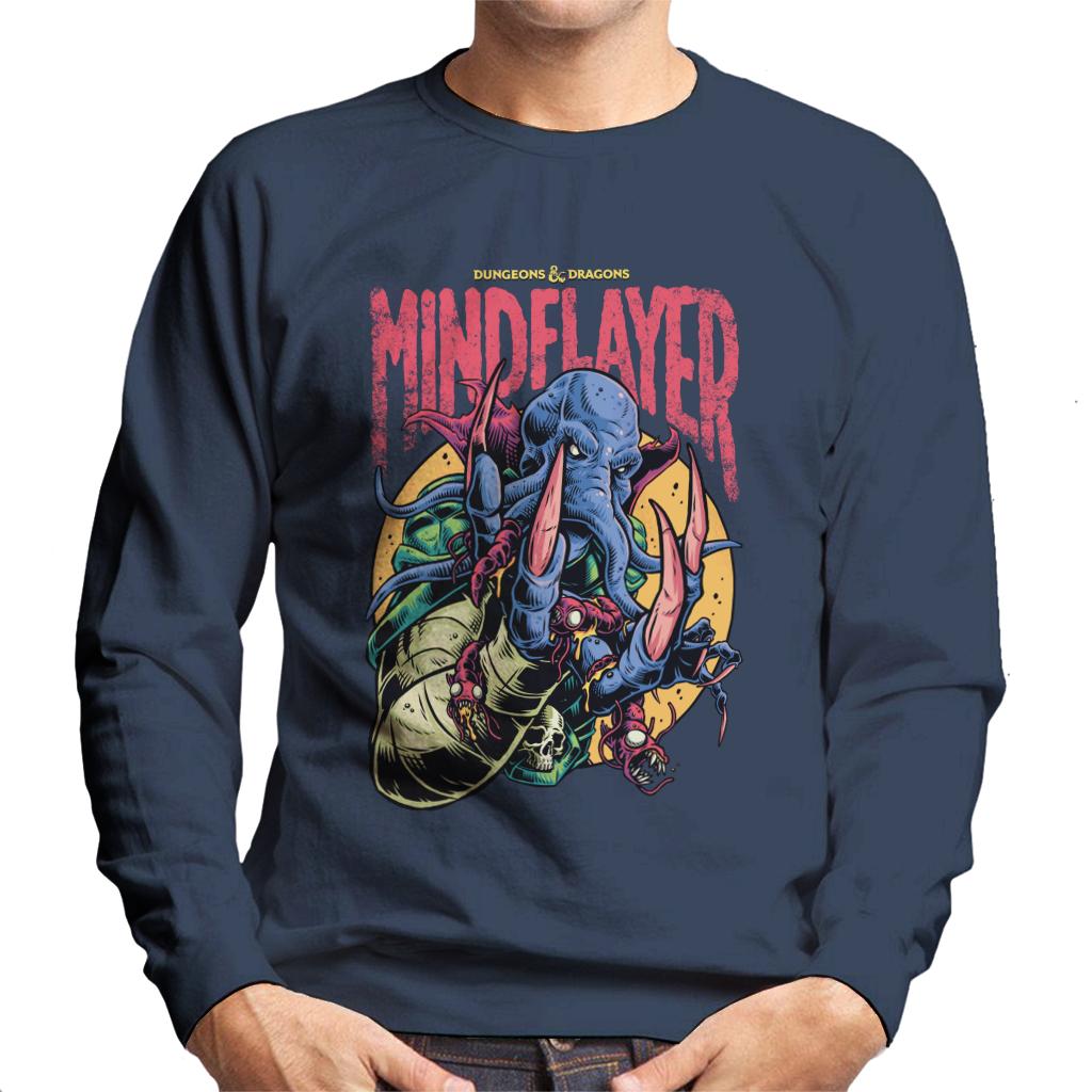 Dungeons & Dragons Mindflayer Men's Sweatshirt-ALL + EVERY