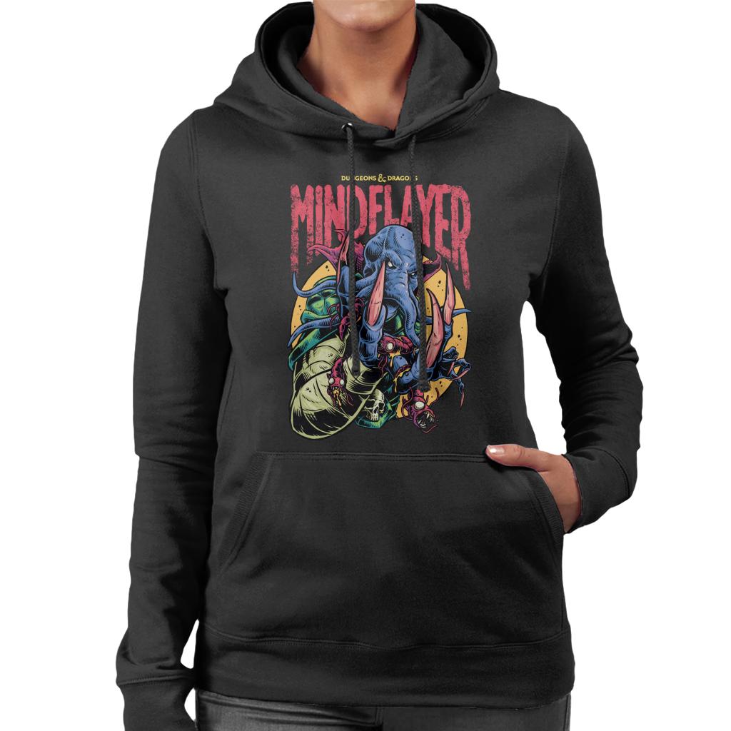 Dungeons & Dragons Mindflayer Women's Hooded Sweatshirt-ALL + EVERY