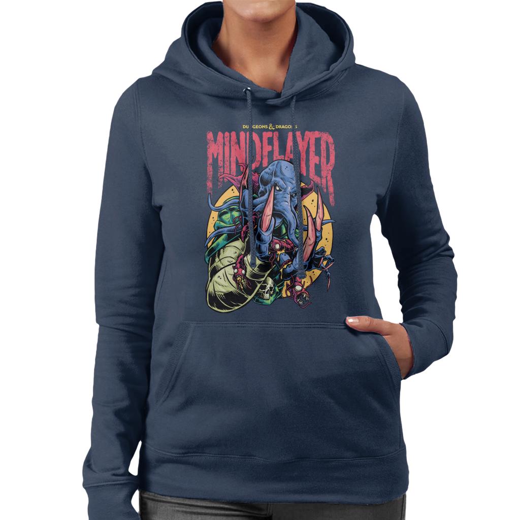 Dungeons & Dragons Mindflayer Women's Hooded Sweatshirt-ALL + EVERY