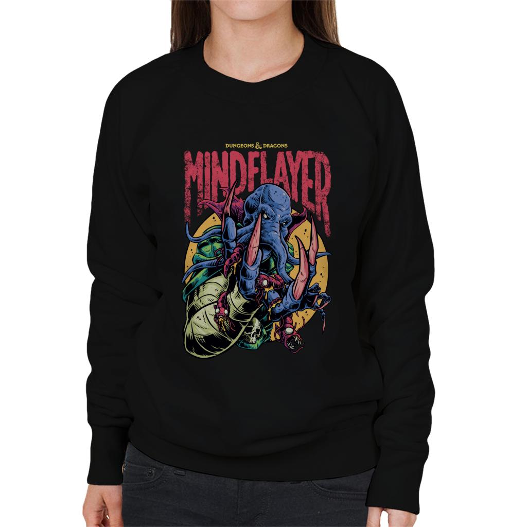 Dungeons & Dragons Mindflayer Women's Sweatshirt-ALL + EVERY