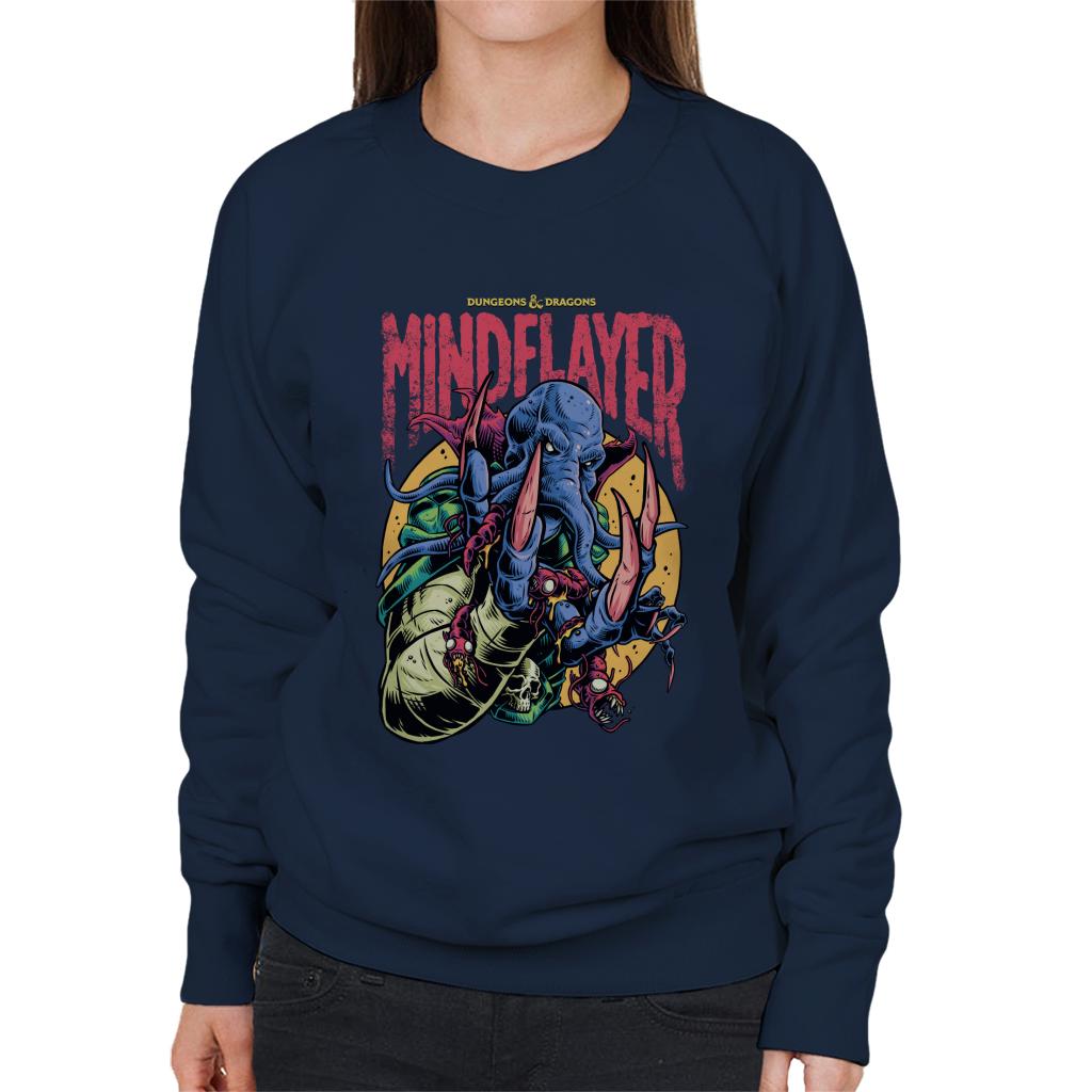 Dungeons & Dragons Mindflayer Women's Sweatshirt-ALL + EVERY