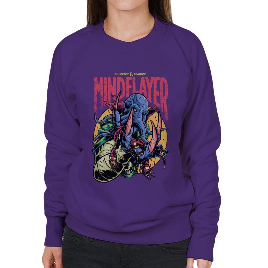 Dungeons & Dragons Mindflayer Women's Sweatshirt-ALL + EVERY