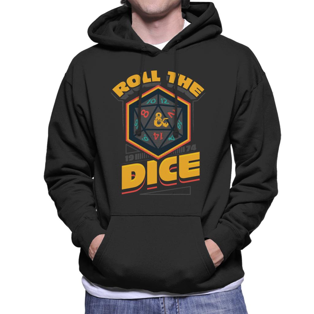 Dungeons & Dragons 1974 Roll The Dice Men's Hooded Sweatshirt-ALL + EVERY