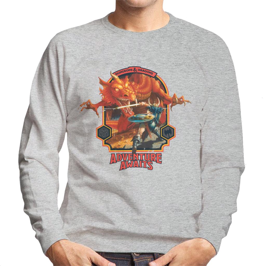 Dungeons & Dragons Adventure Awaits Men's Sweatshirt-ALL + EVERY