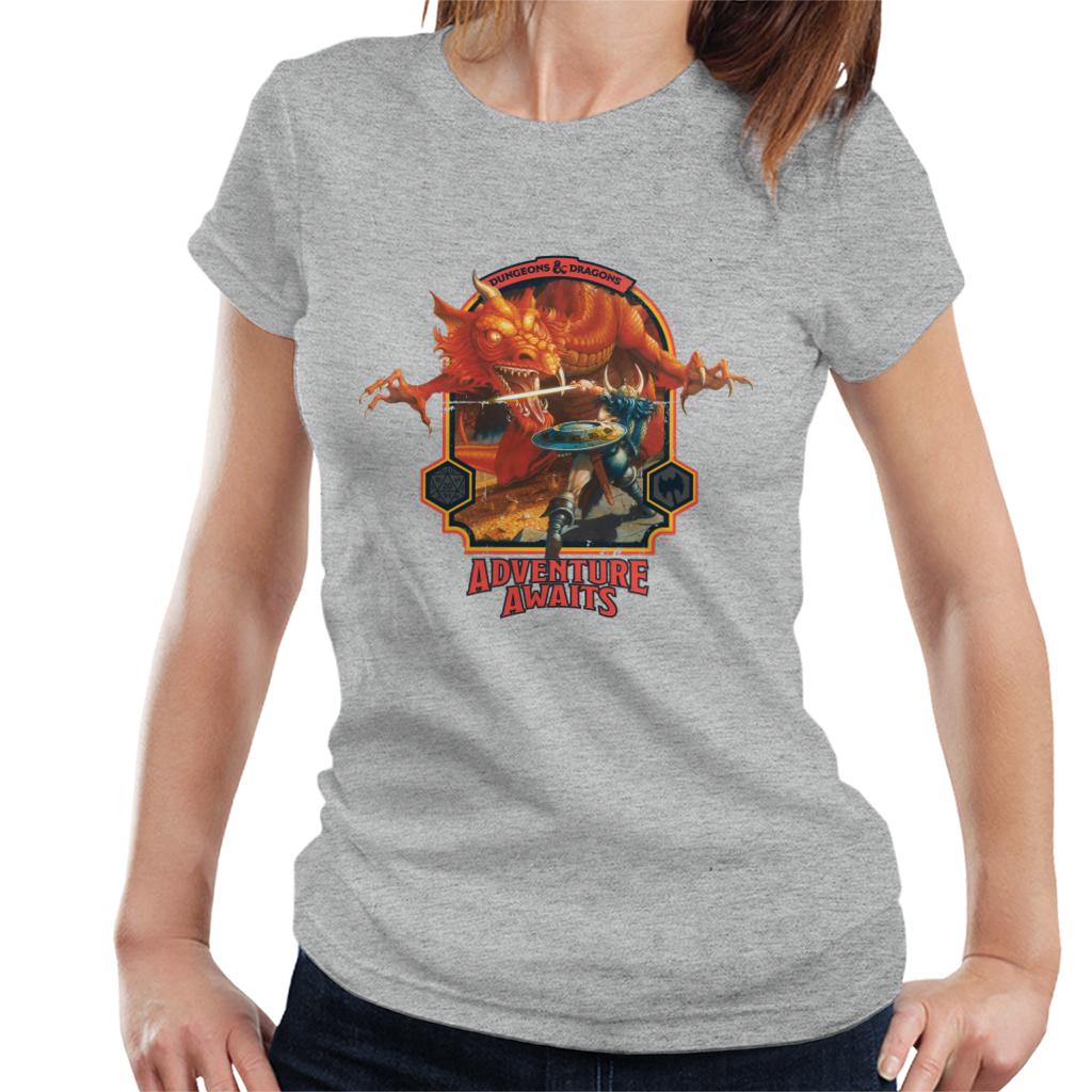 Dungeons & Dragons Adventure Awaits Women's T-Shirt-ALL + EVERY