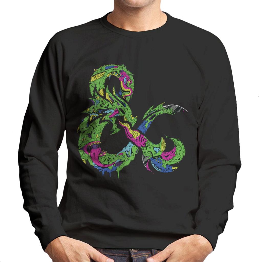 Dungeons & Dragons Monster Ampersand Men's Sweatshirt-ALL + EVERY