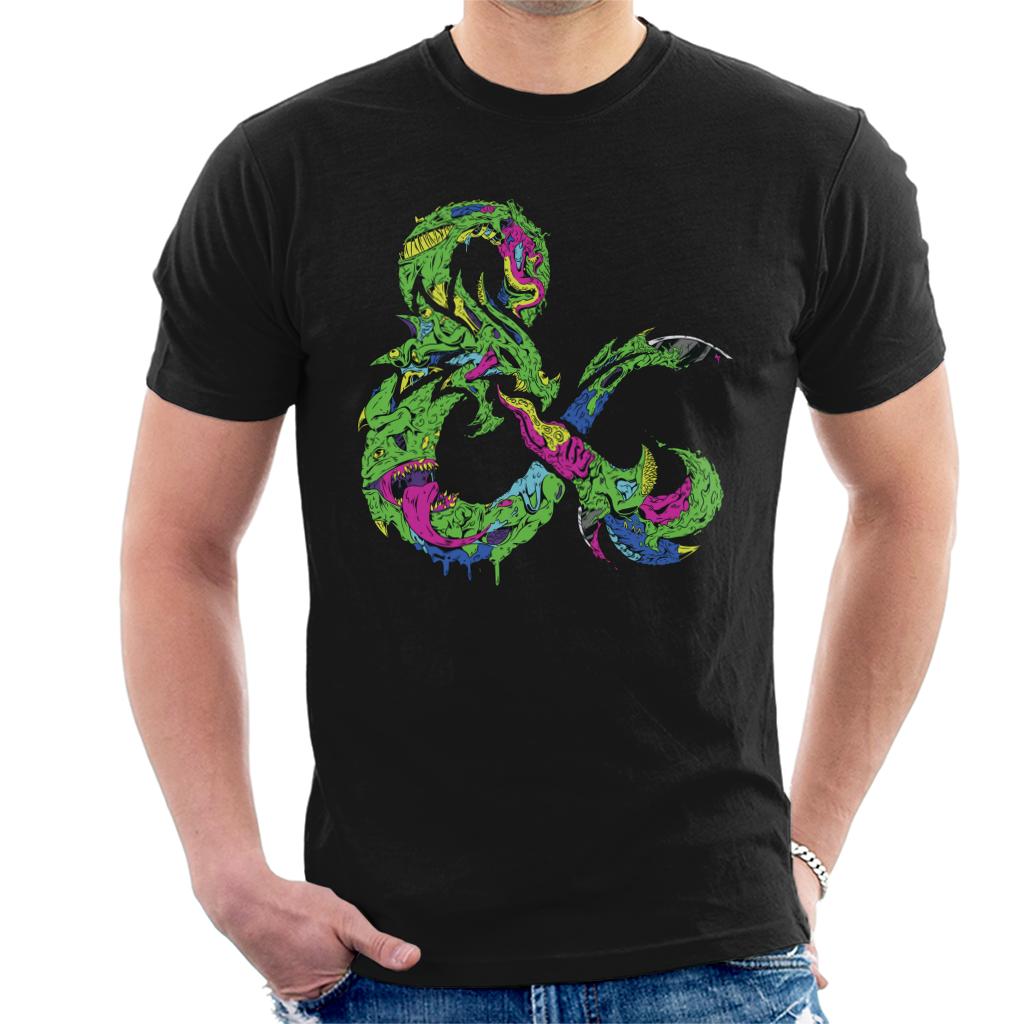 Dungeons & Dragons Monster Ampersand Men's T-Shirt-ALL + EVERY