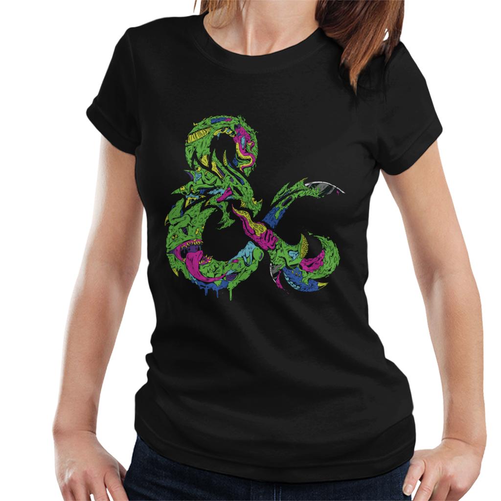 Dungeons & Dragons Monster Ampersand Women's T-Shirt-ALL + EVERY