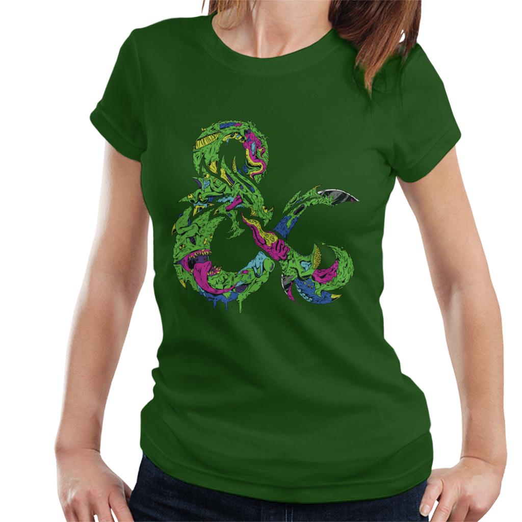 Dungeons & Dragons Monster Ampersand Women's T-Shirt-ALL + EVERY