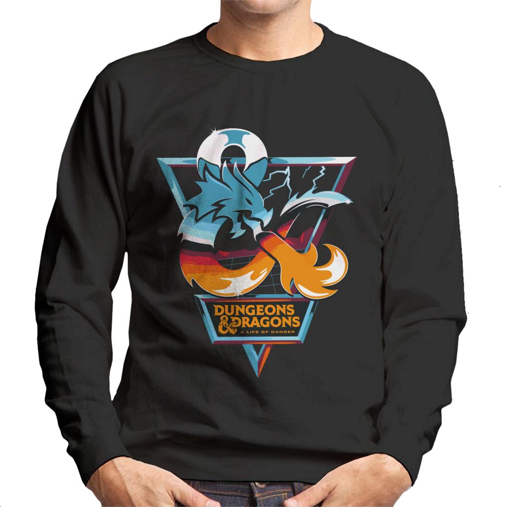 Dungeons & Dragons A Life Of Danger Men's Sweatshirt-ALL + EVERY