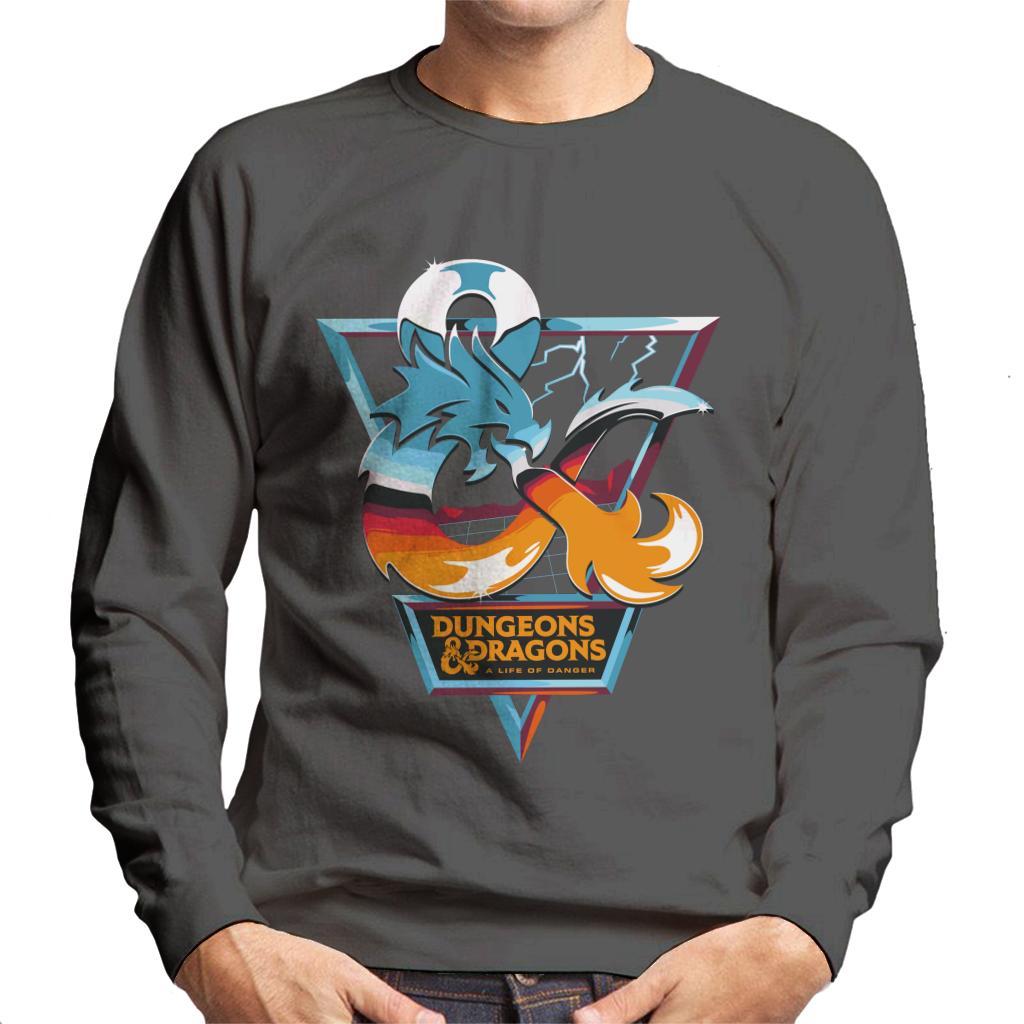 Dungeons & Dragons A Life Of Danger Men's Sweatshirt-ALL + EVERY