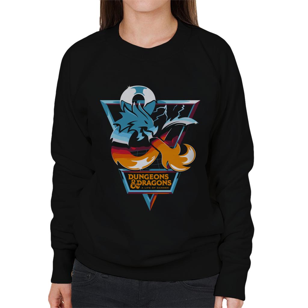 Dungeons & Dragons A Life Of Danger Women's Sweatshirt-ALL + EVERY