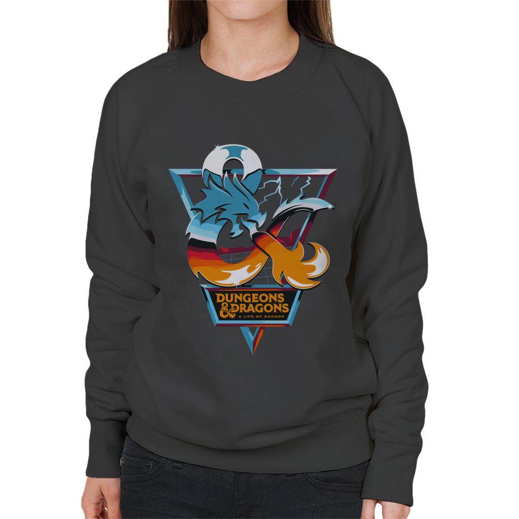 Dungeons & Dragons A Life Of Danger Women's Sweatshirt-ALL + EVERY