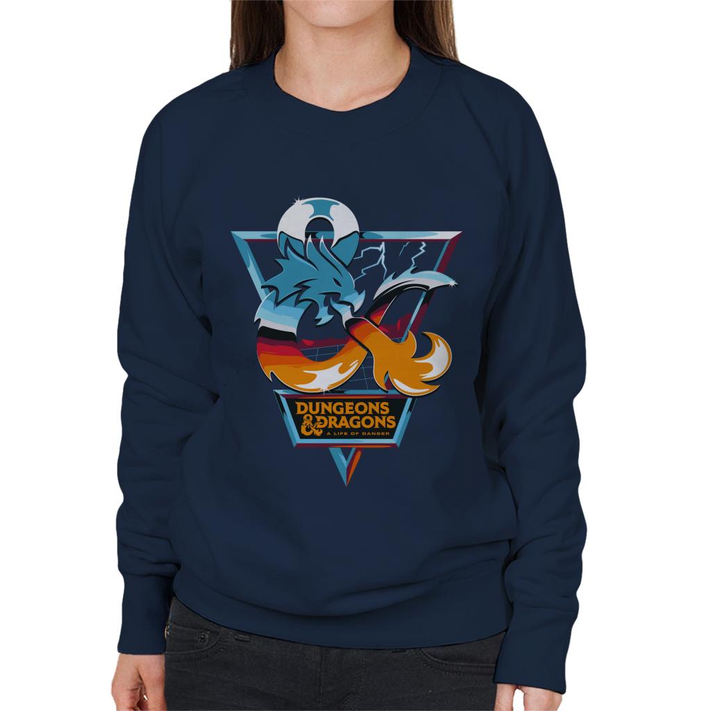 Dungeons & Dragons A Life Of Danger Women's Sweatshirt-ALL + EVERY