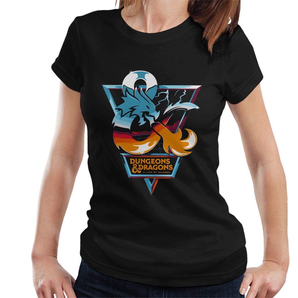 Dungeons & Dragons A Life Of Danger Women's T-Shirt-ALL + EVERY