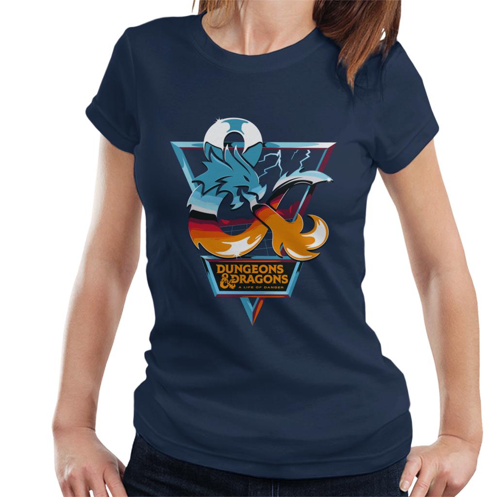 Dungeons & Dragons A Life Of Danger Women's T-Shirt-ALL + EVERY