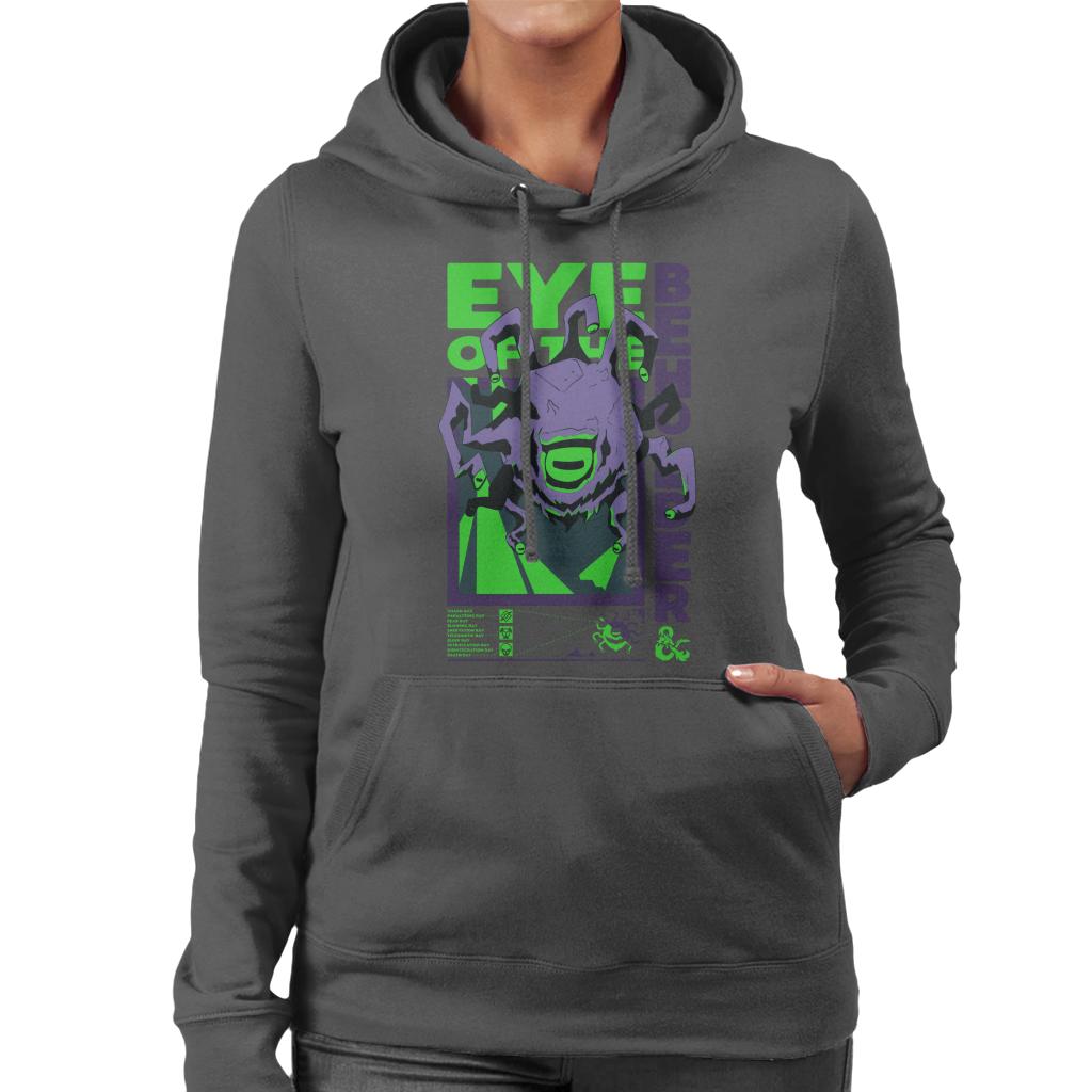 Dungeons & Dragons Eye Of The Beholder Women's Hooded Sweatshirt-ALL + EVERY