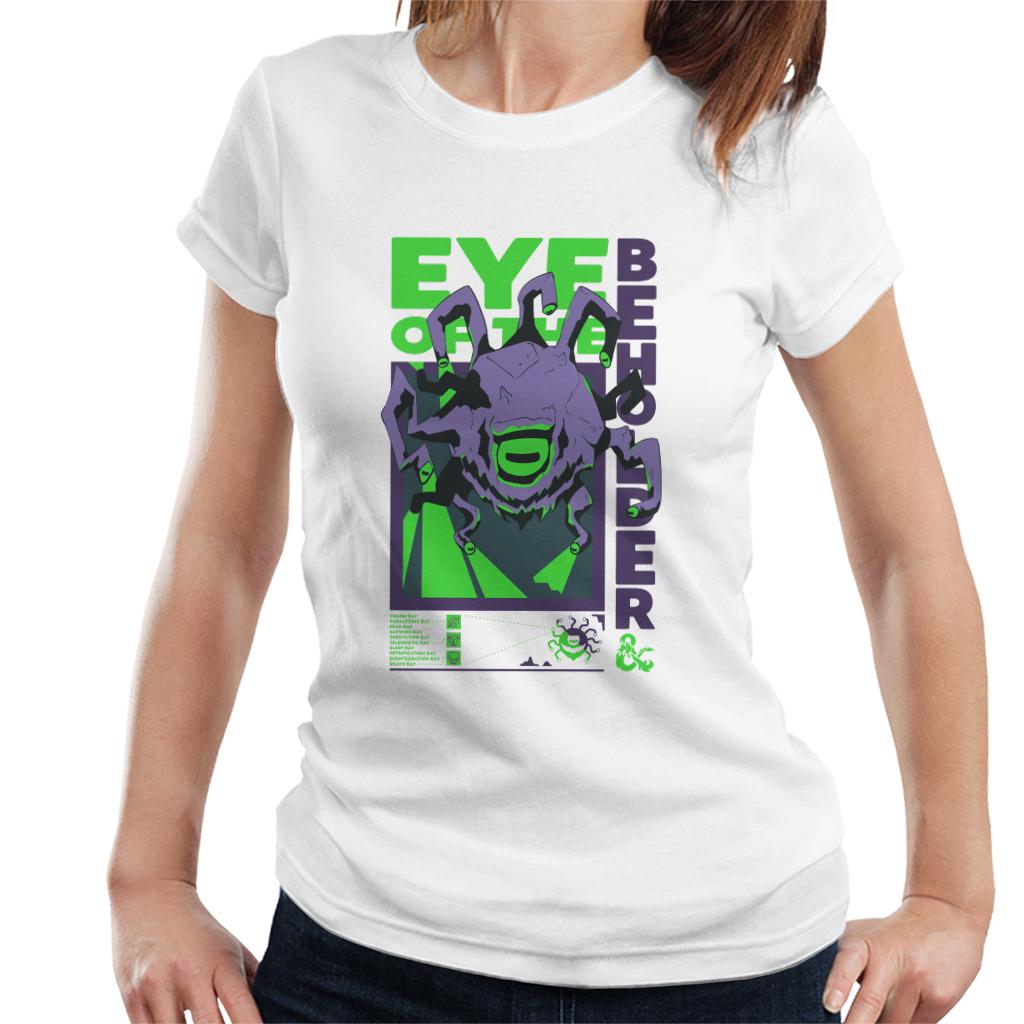 Dungeons & Dragons Eye Of The Beholder Women's T-Shirt-ALL + EVERY