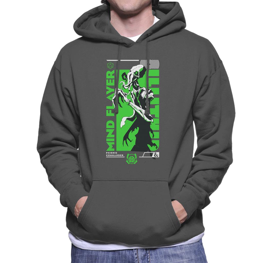 Dungeons & Dragons Mind Flayer Psionic Commander Men's Hooded Sweatshirt-ALL + EVERY