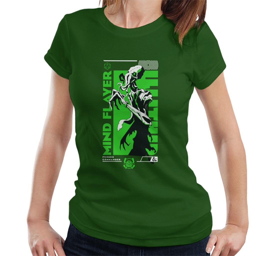 Dungeons & Dragons Mind Flayer Psionic Commander Women's T-Shirt-ALL + EVERY