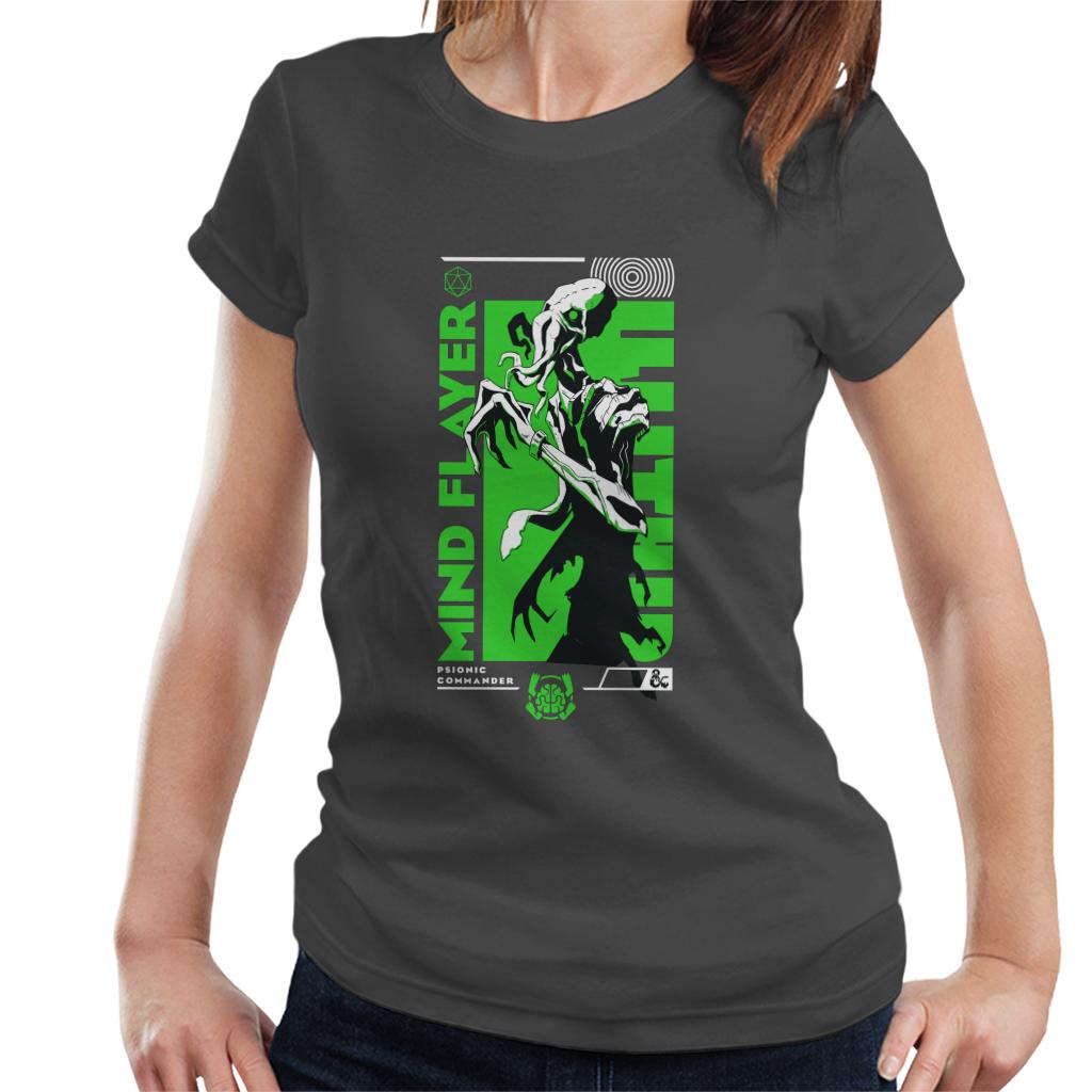 Dungeons & Dragons Mind Flayer Psionic Commander Women's T-Shirt-ALL + EVERY