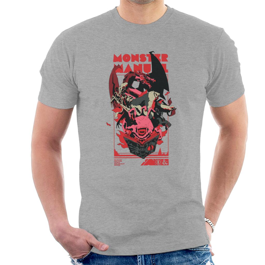 Dungeons & Dragons Monster Manual Men's T-Shirt-ALL + EVERY