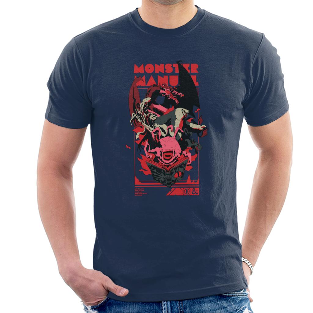 Dungeons & Dragons Monster Manual Men's T-Shirt-ALL + EVERY