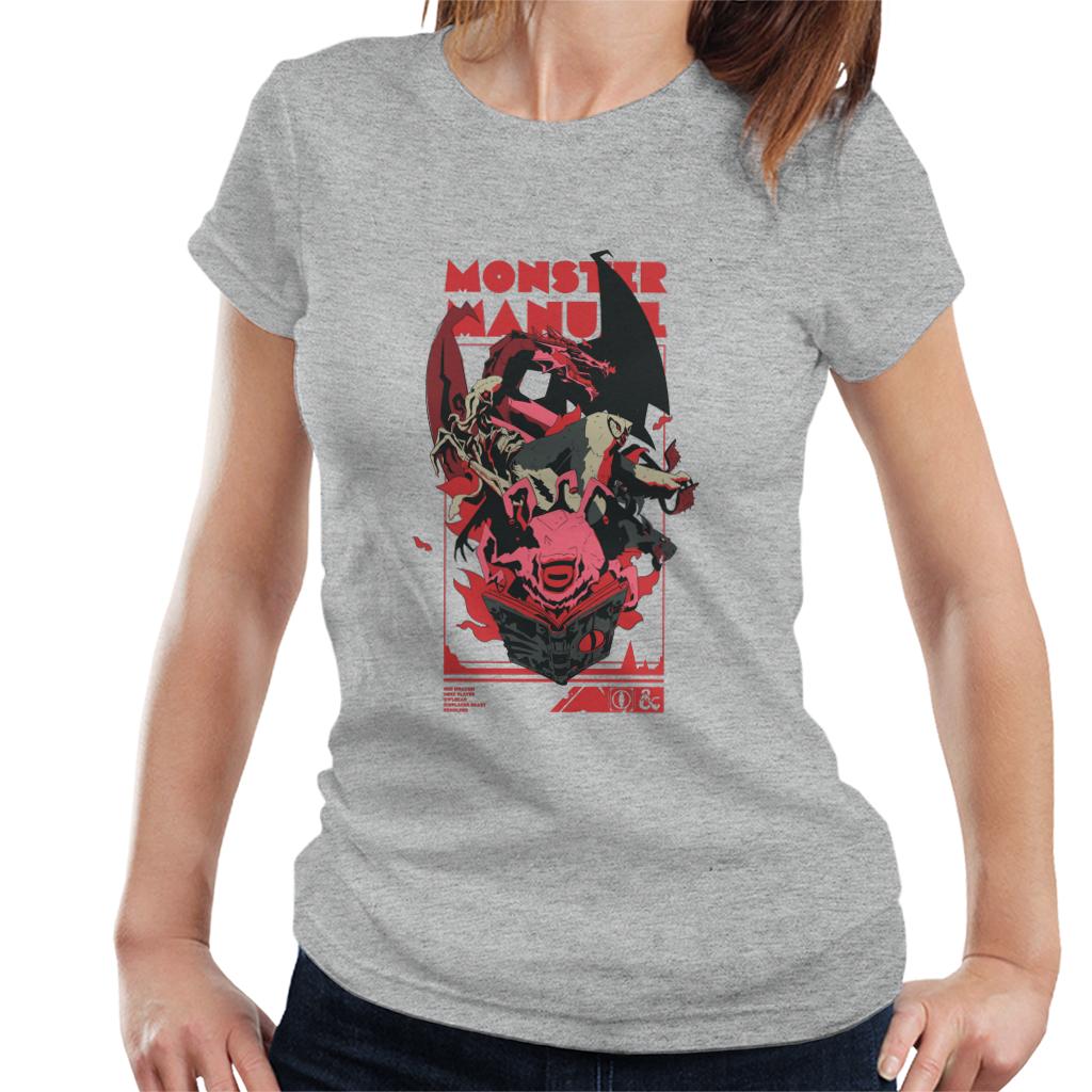 Dungeons & Dragons Monster Manual Women's T-Shirt-ALL + EVERY