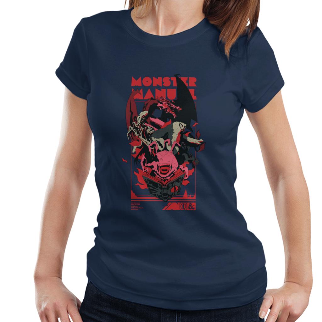 Dungeons & Dragons Monster Manual Women's T-Shirt-ALL + EVERY