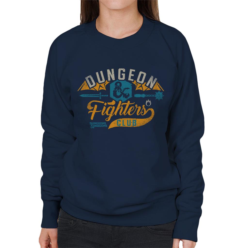 Dungeons & Dragons Fighters Club Women's Sweatshirt-ALL + EVERY