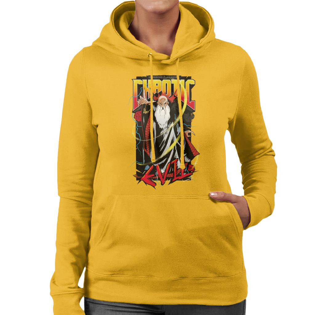 Dungeons & Dragons Chaotic Evil Dice Roll Women's Hooded Sweatshirt-ALL + EVERY