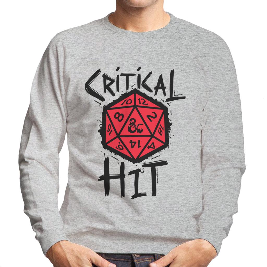 Dungeons & Dragons Critical Hit Men's Sweatshirt-ALL + EVERY