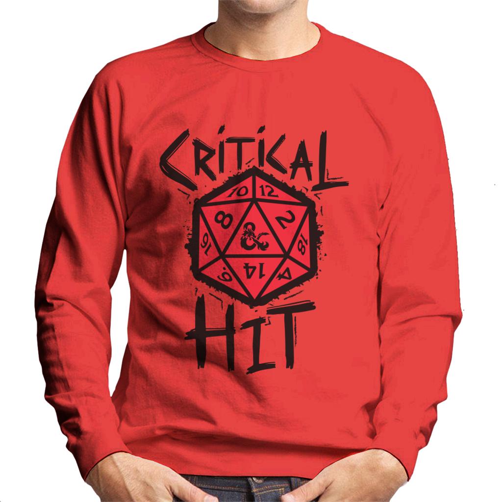 Dungeons & Dragons Critical Hit Men's Sweatshirt-ALL + EVERY