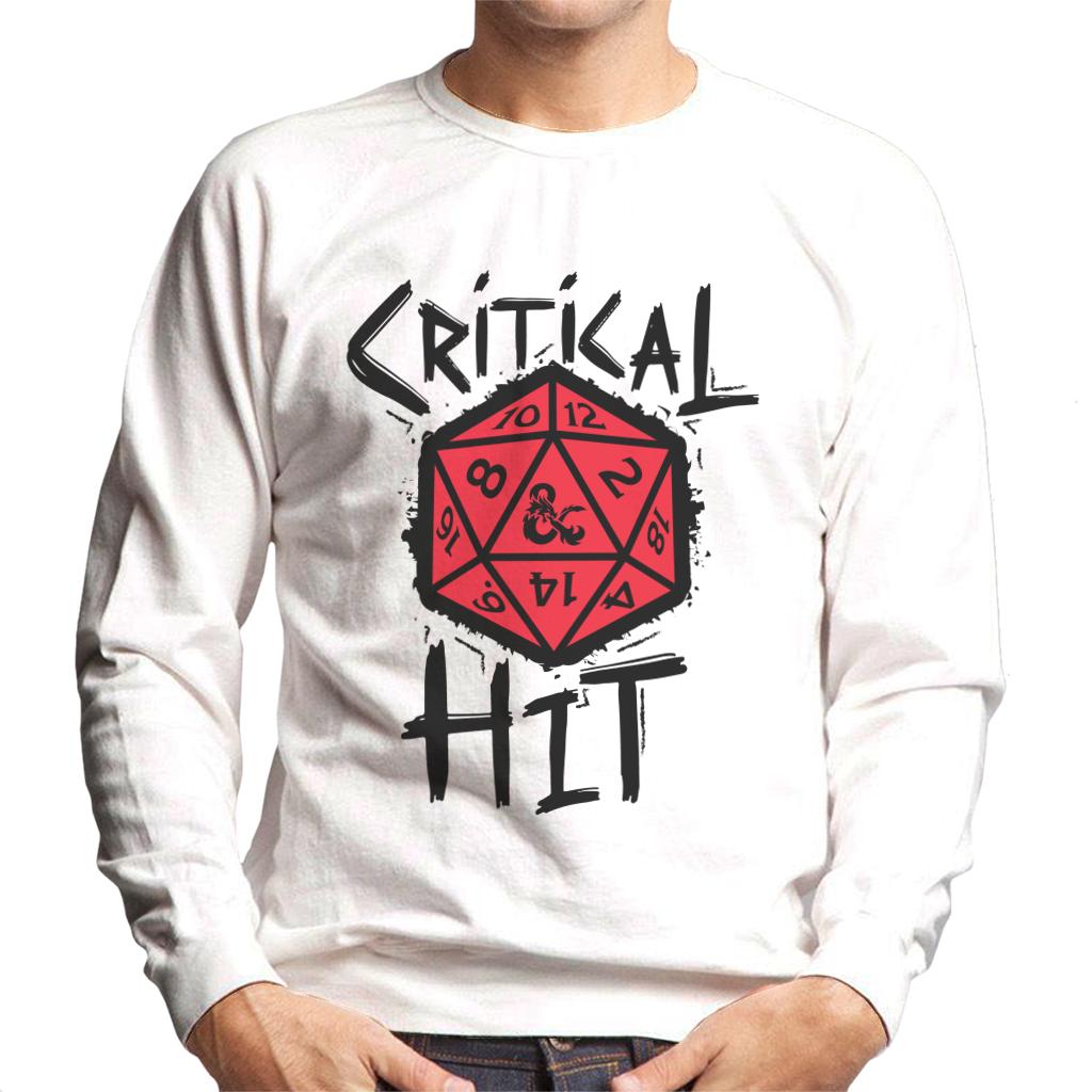 Dungeons & Dragons Critical Hit Men's Sweatshirt-ALL + EVERY