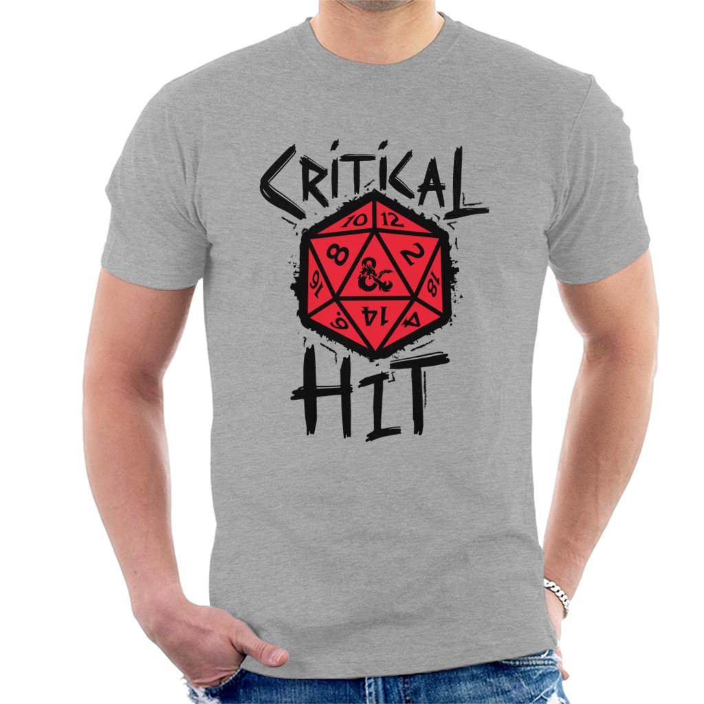 Dungeons & Dragons Critical Hit Men's T-Shirt-ALL + EVERY