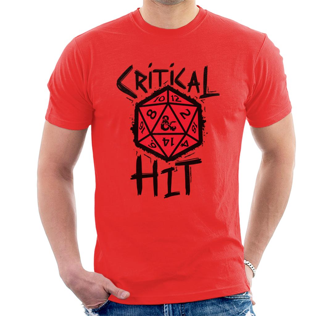 Dungeons & Dragons Critical Hit Men's T-Shirt-ALL + EVERY