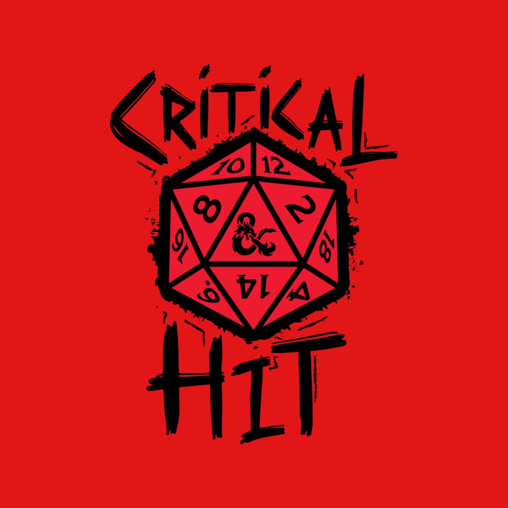 Dungeons & Dragons Critical Hit Men's T-Shirt-ALL + EVERY