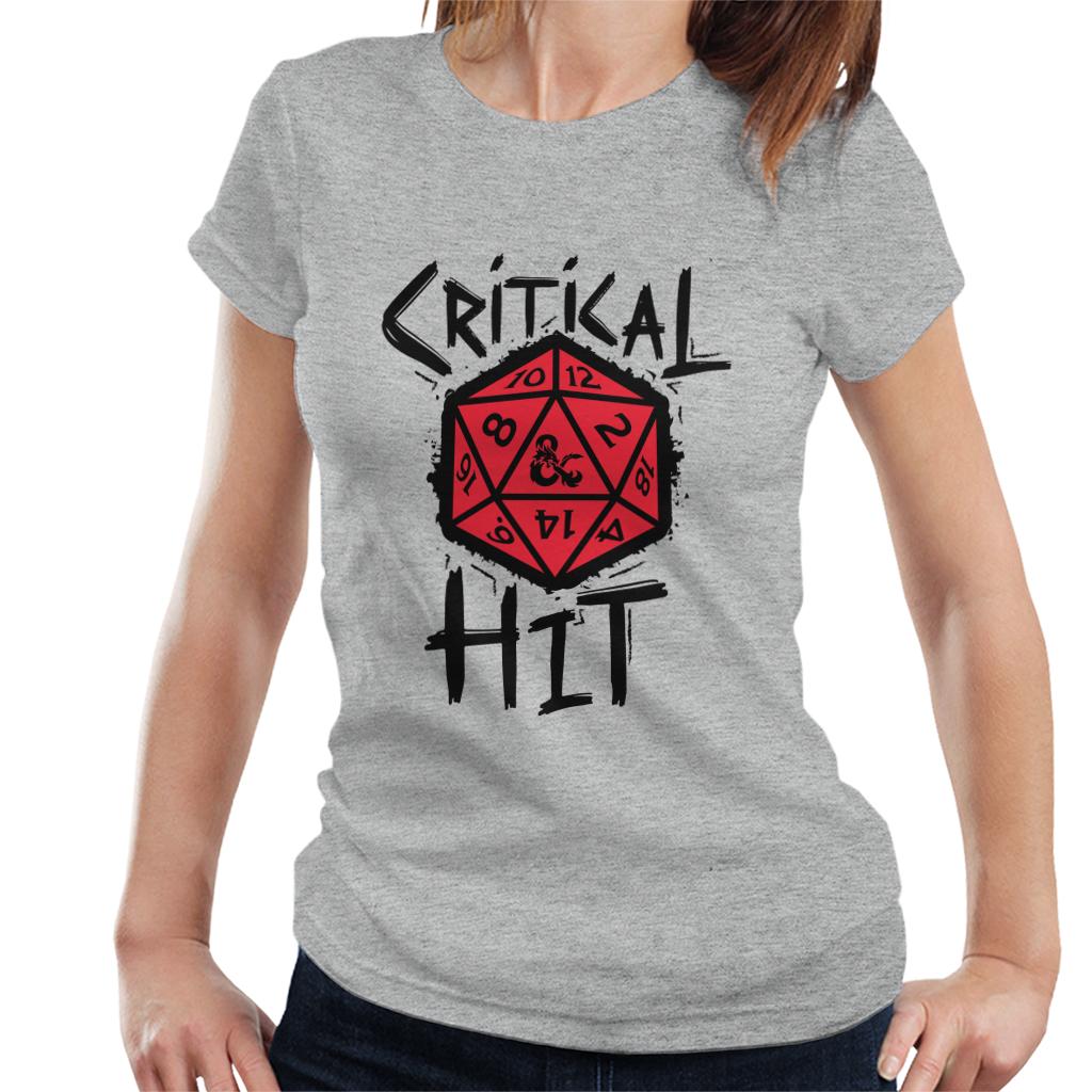 Dungeons & Dragons Critical Hit Women's T-Shirt-ALL + EVERY