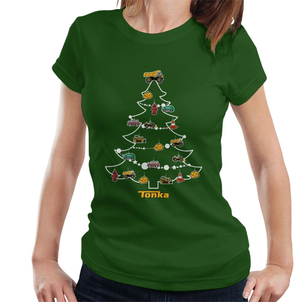 Tonka Christmas Tree Women's T-Shirt-ALL + EVERY