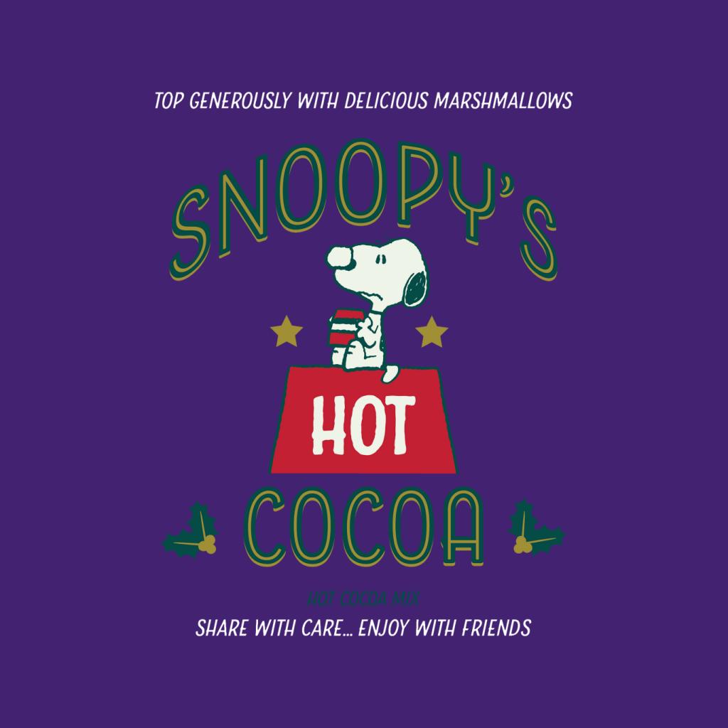 Peanuts Christmas Snoopy's Hot Cocoa Women's T-Shirt-ALL + EVERY